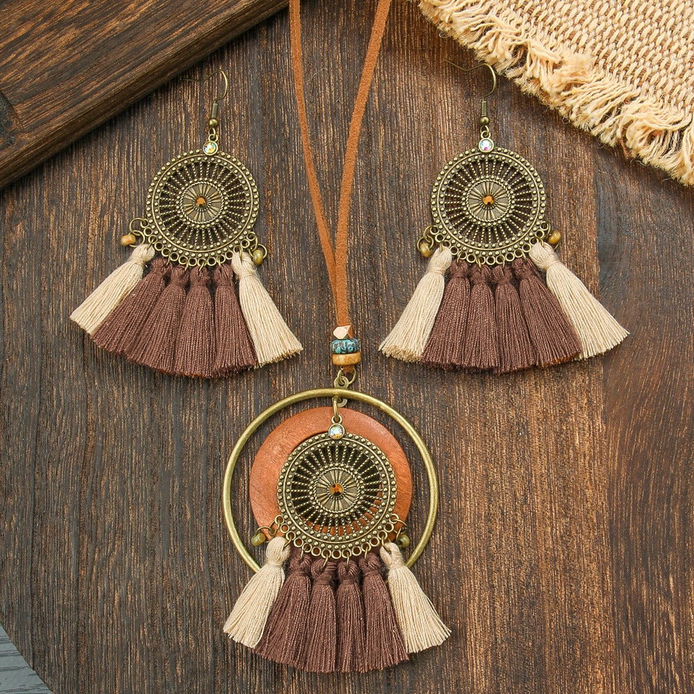 Vintage Bloom | Retro Floral Jewelry Set