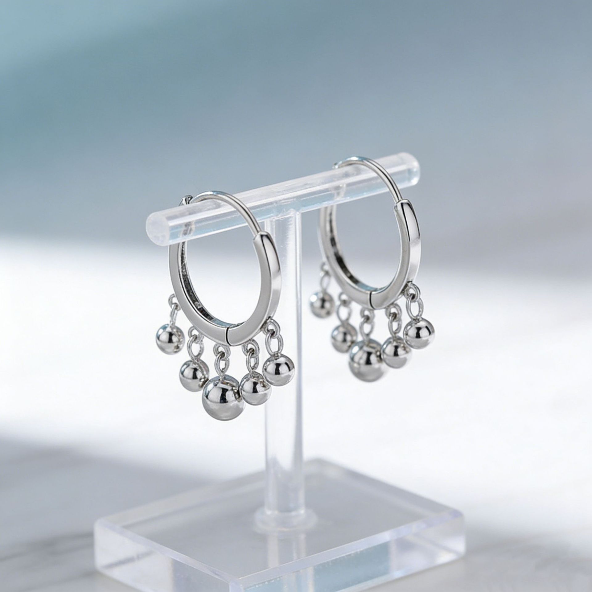 Silver Flow | S925 Tassel Drop Earrings