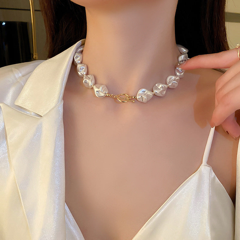 Luxury Pearl Necklace and Bracelet Set for Special Moments