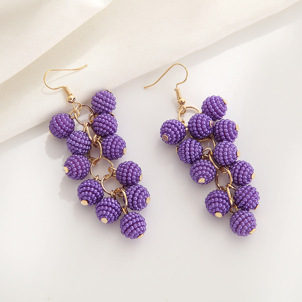 Best Friend Summer Earrings – Bold Color Statement Jewelry for Beach Style