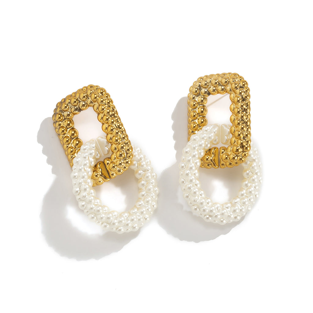 Chunky Gold Earrings for Modern Elegant Women