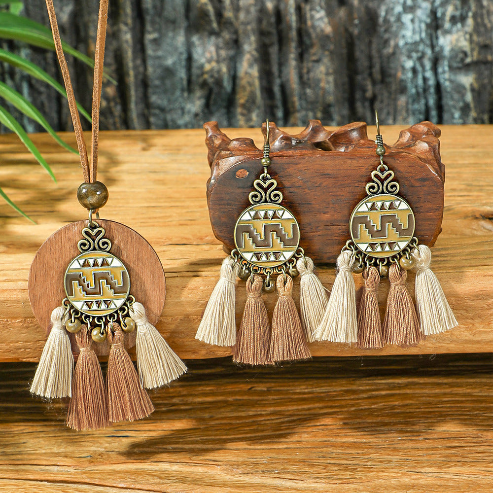 Vintage Bloom | Retro Floral Jewelry Set