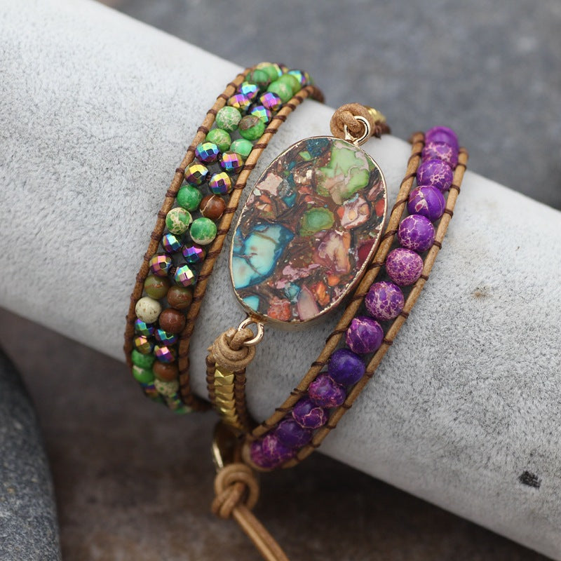 Turquoise Dreams | Layered Bohemian Bracelet
