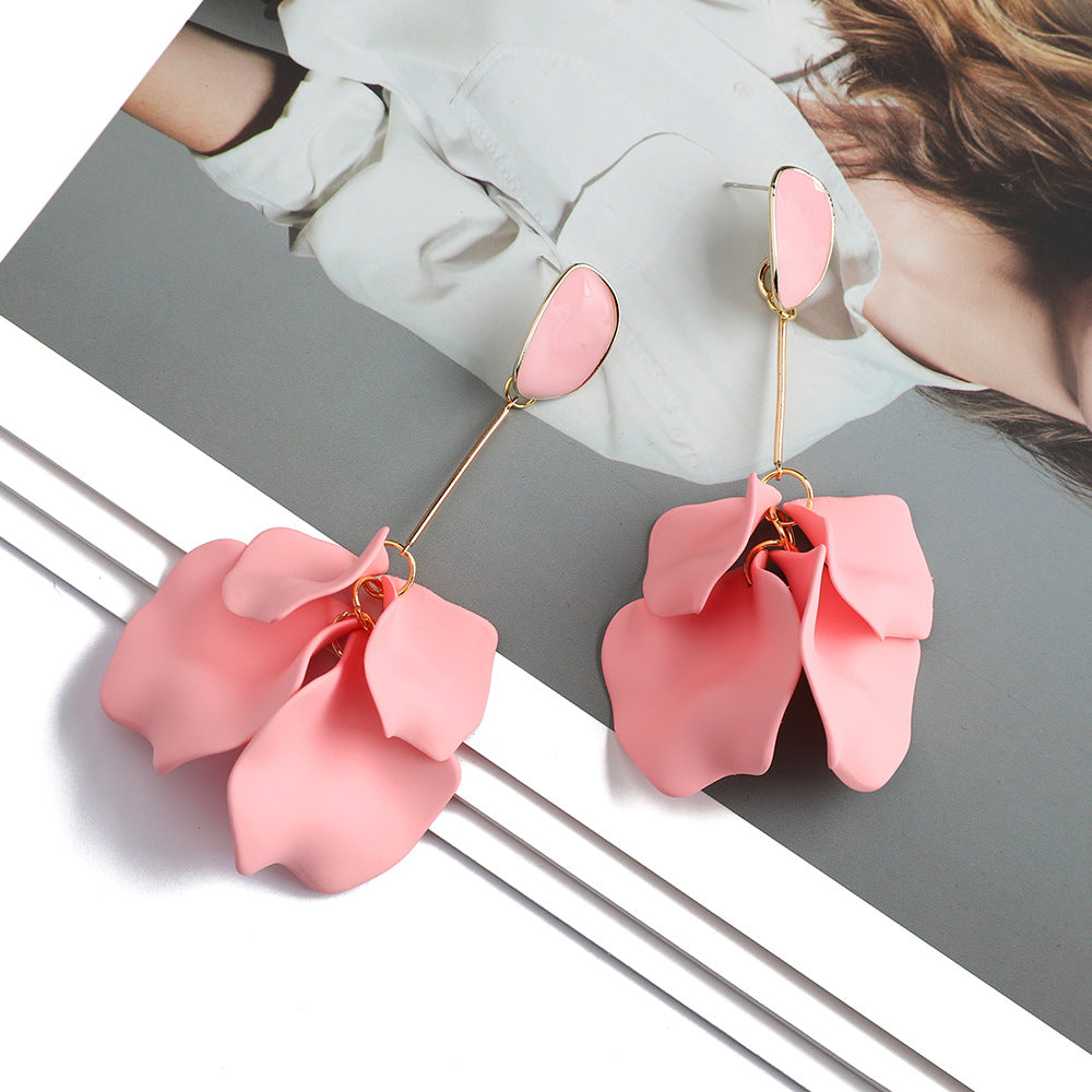 Floral Statement Earrings | Elegant Bohemian Jewelry | Luvia