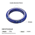 Luxury Gold Statement Rings Set – Lapis Lazuli & Mother of Pearl Jewelry | Luvia