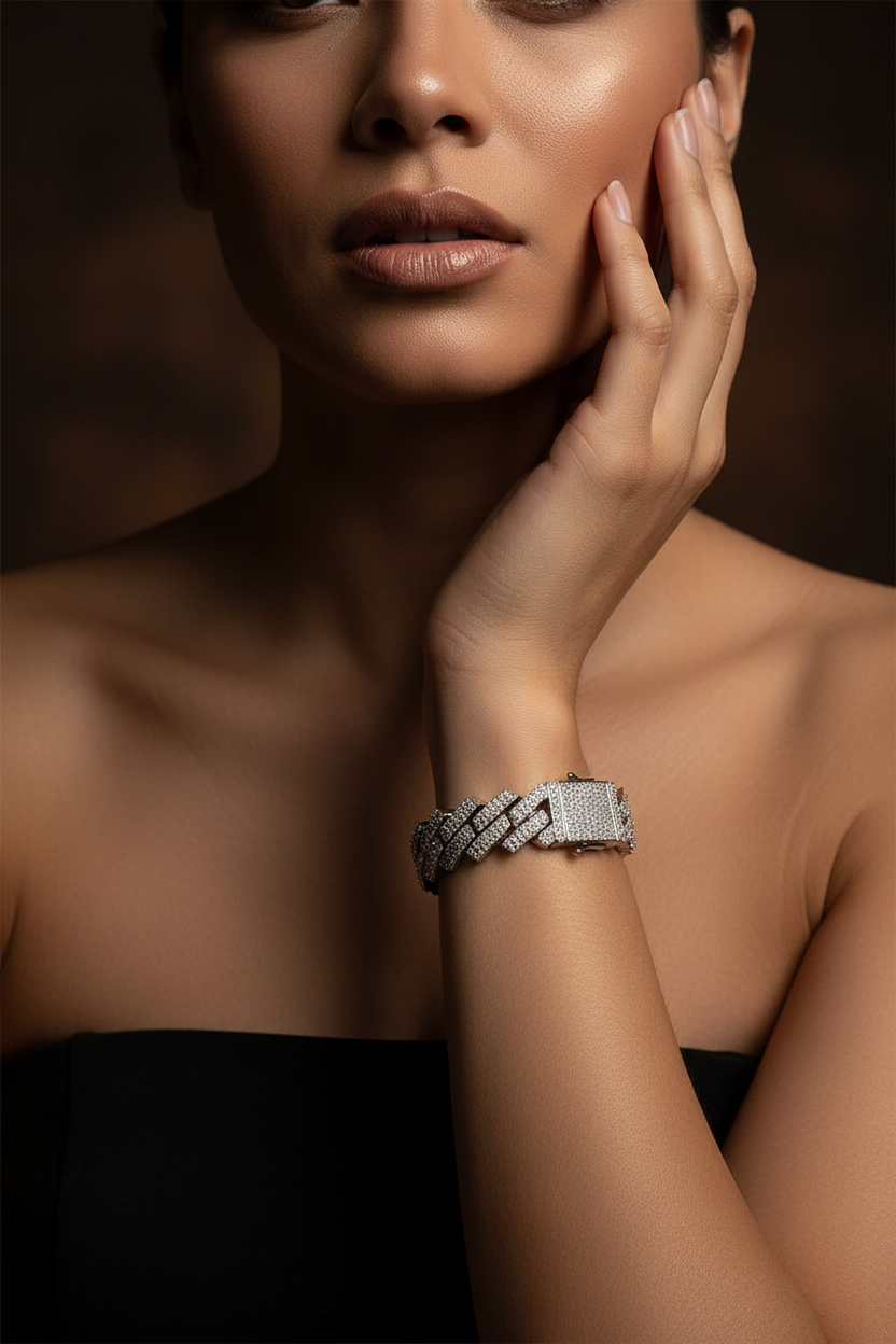 The Keel Moissanite S925 Bracelet | Diamond Rival
