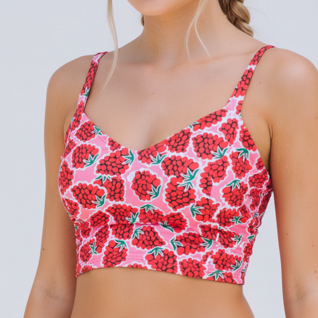 Maternity Bikini Set | Floral Print High Waist Pregnancy Swimwear