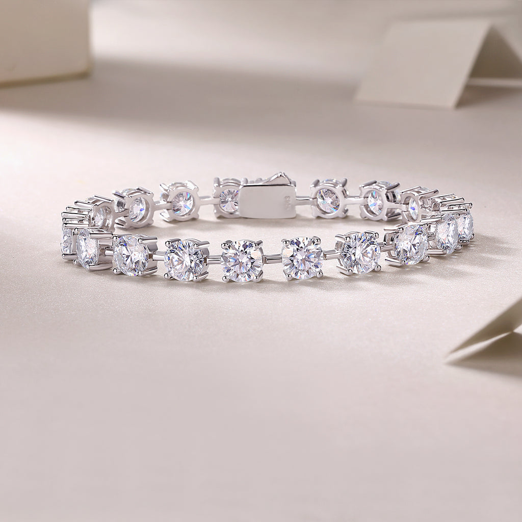Radiance Moissanite Bracelet | S925 Sterling Silver