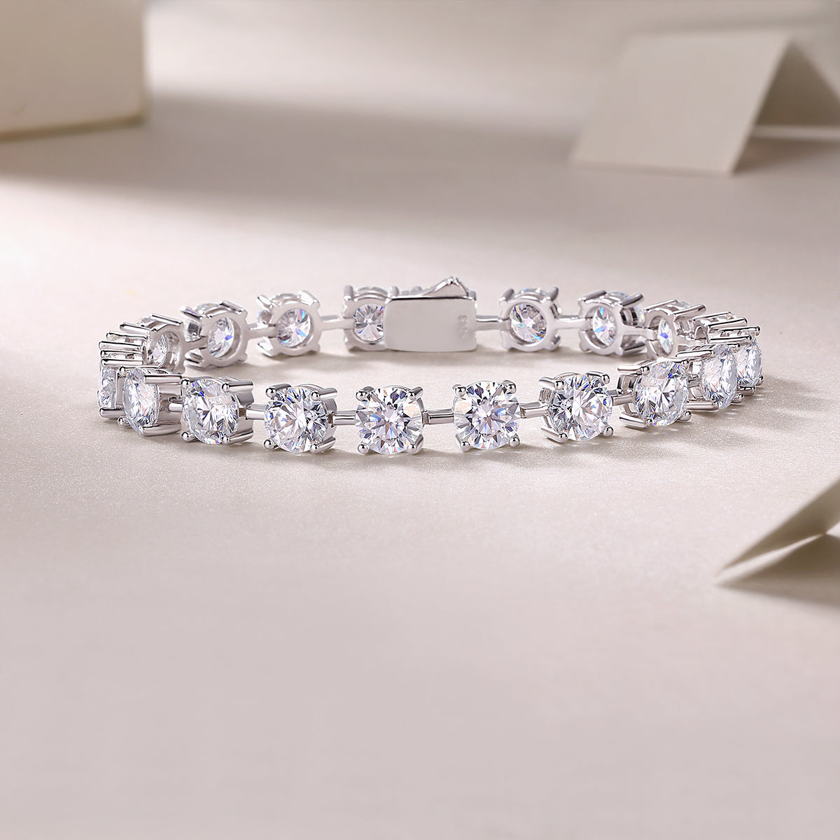 Radiance Moissanite Bracelet | S925 Sterling Silver